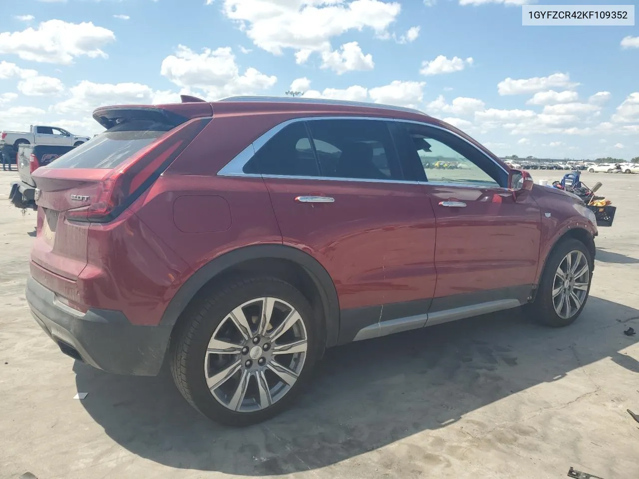 1GYFZCR42KF109352 2019 Cadillac Xt4 Premium Luxury