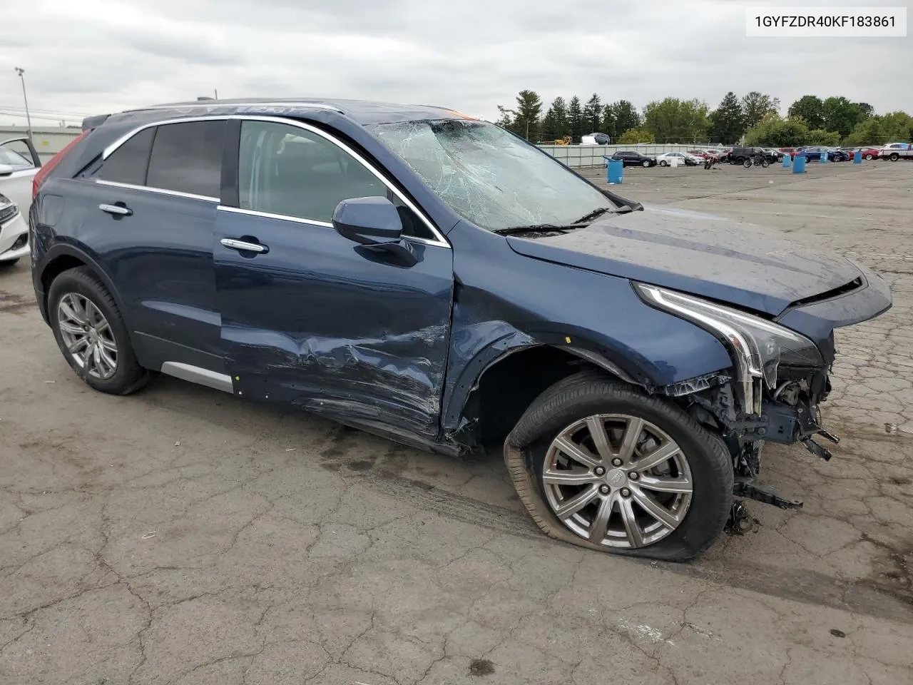 2019 Cadillac Xt4 Premium Luxury VIN: 1GYFZDR40KF183861 Lot: 72419824