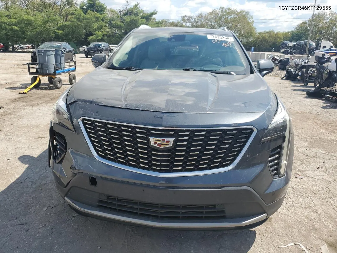 1GYFZCR46KF129555 2019 Cadillac Xt4 Premium Luxury