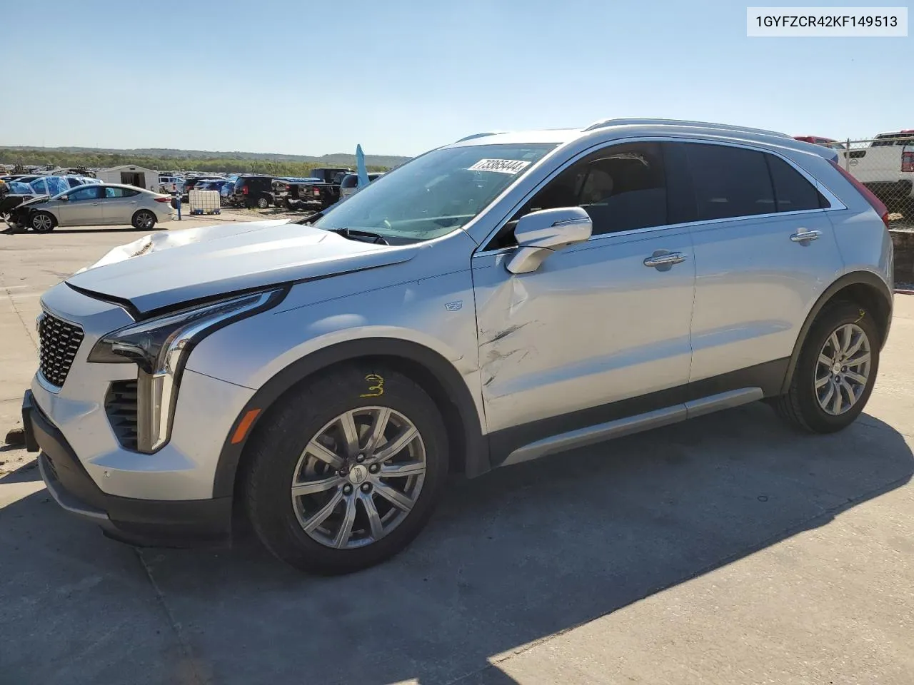 1GYFZCR42KF149513 2019 Cadillac Xt4 Premium Luxury