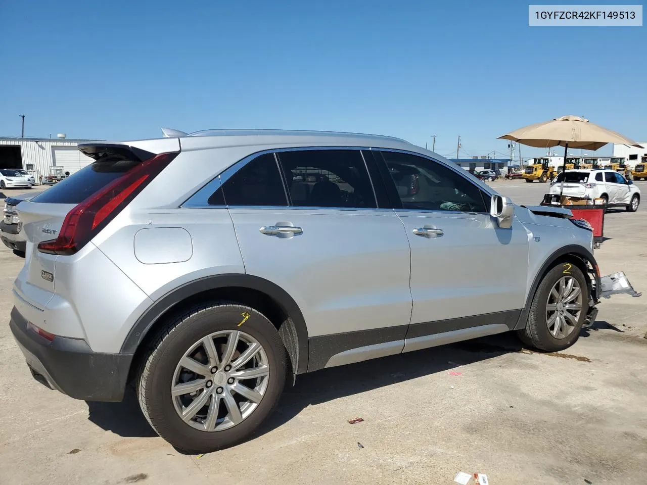 2019 Cadillac Xt4 Premium Luxury VIN: 1GYFZCR42KF149513 Lot: 73365444