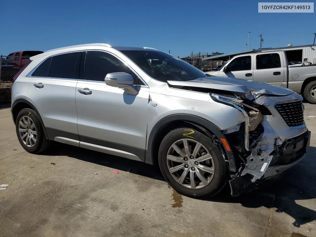 2019 Cadillac Xt4 Premium Luxury VIN: 1GYFZCR42KF149513 Lot: 73365444