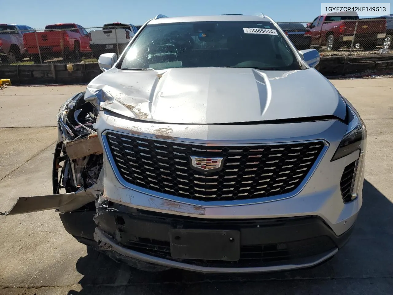 2019 Cadillac Xt4 Premium Luxury VIN: 1GYFZCR42KF149513 Lot: 73365444