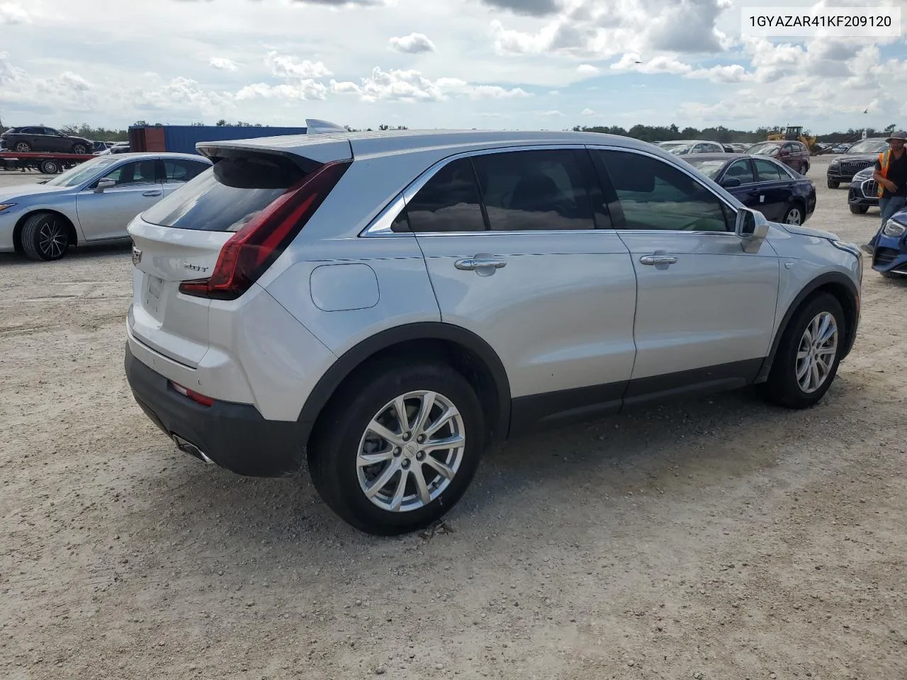 2019 Cadillac Xt4 Luxury VIN: 1GYAZAR41KF209120 Lot: 73838834