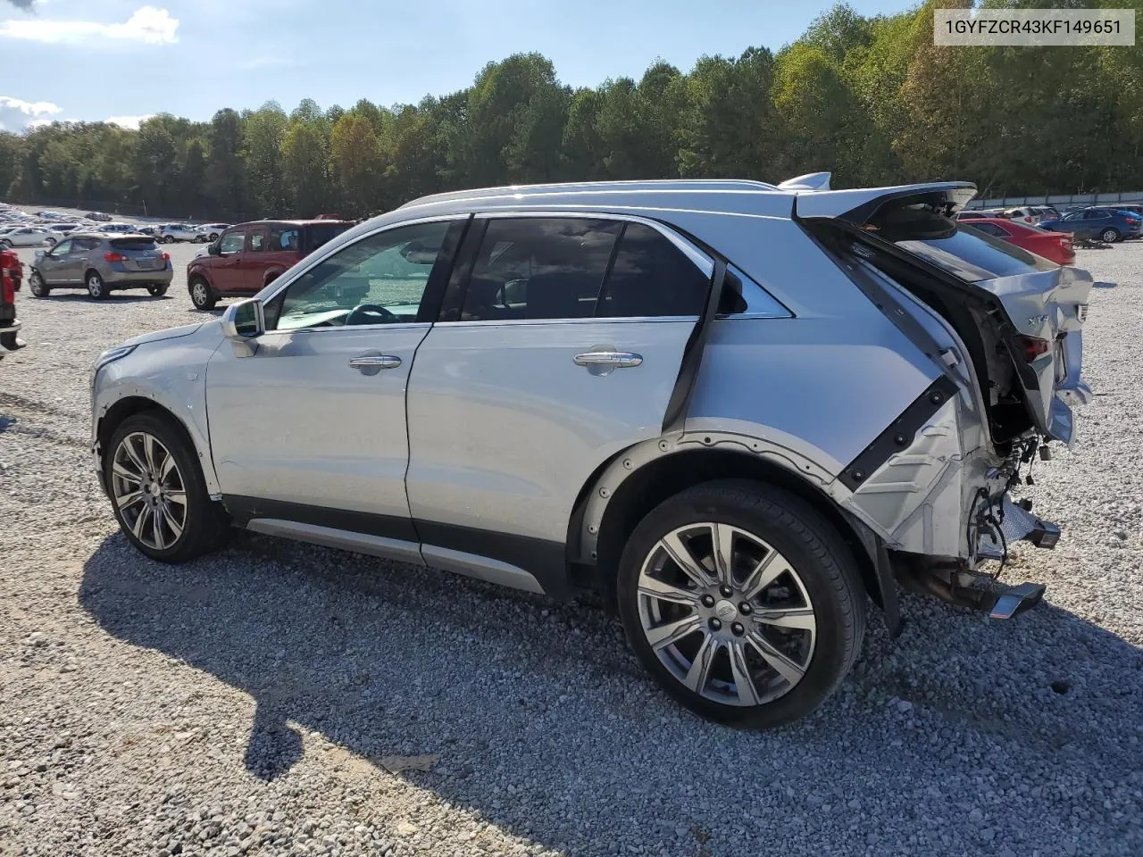 2019 Cadillac Xt4 Premium Luxury VIN: 1GYFZCR43KF149651 Lot: 73966934