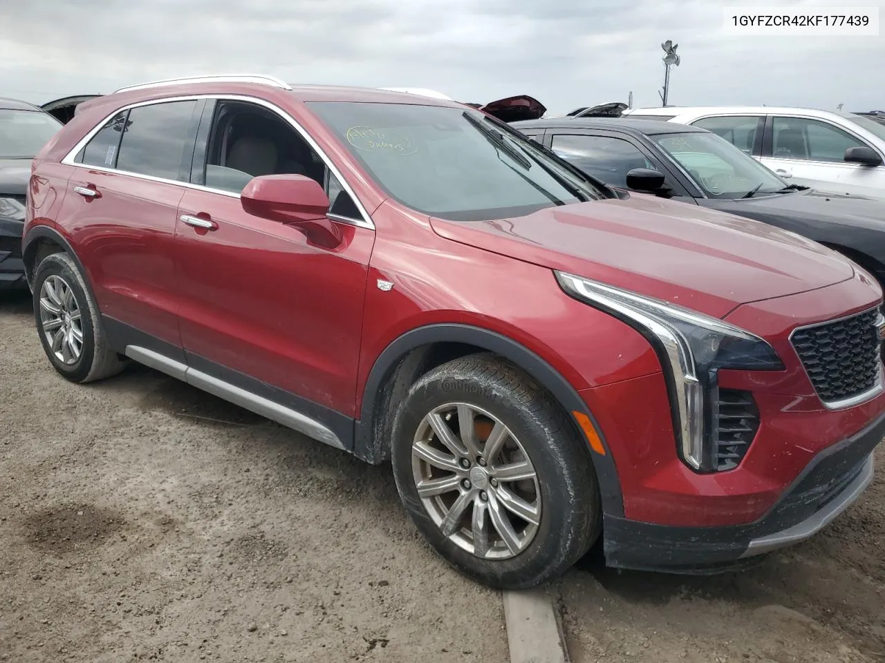 2019 Cadillac Xt4 Premium Luxury VIN: 1GYFZCR42KF177439 Lot: 74070714