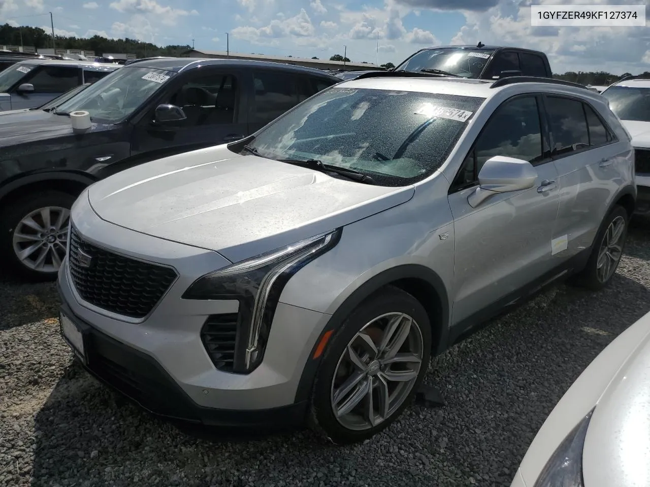 2019 Cadillac Xt4 Sport VIN: 1GYFZER49KF127374 Lot: 74187674