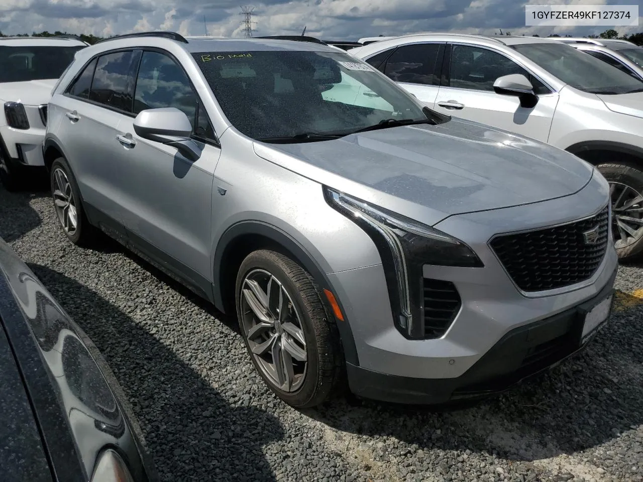 2019 Cadillac Xt4 Sport VIN: 1GYFZER49KF127374 Lot: 74187674