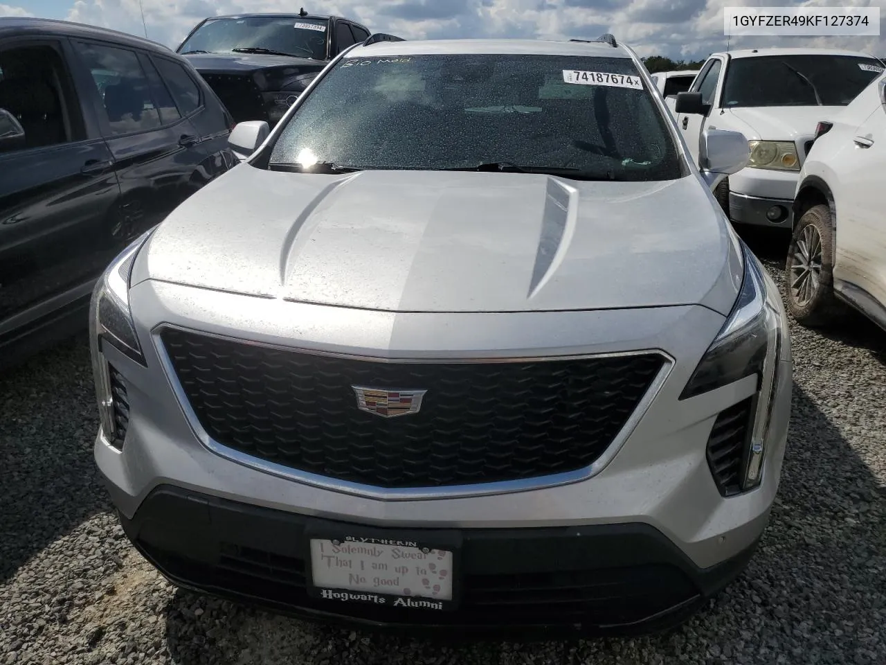 2019 Cadillac Xt4 Sport VIN: 1GYFZER49KF127374 Lot: 74187674