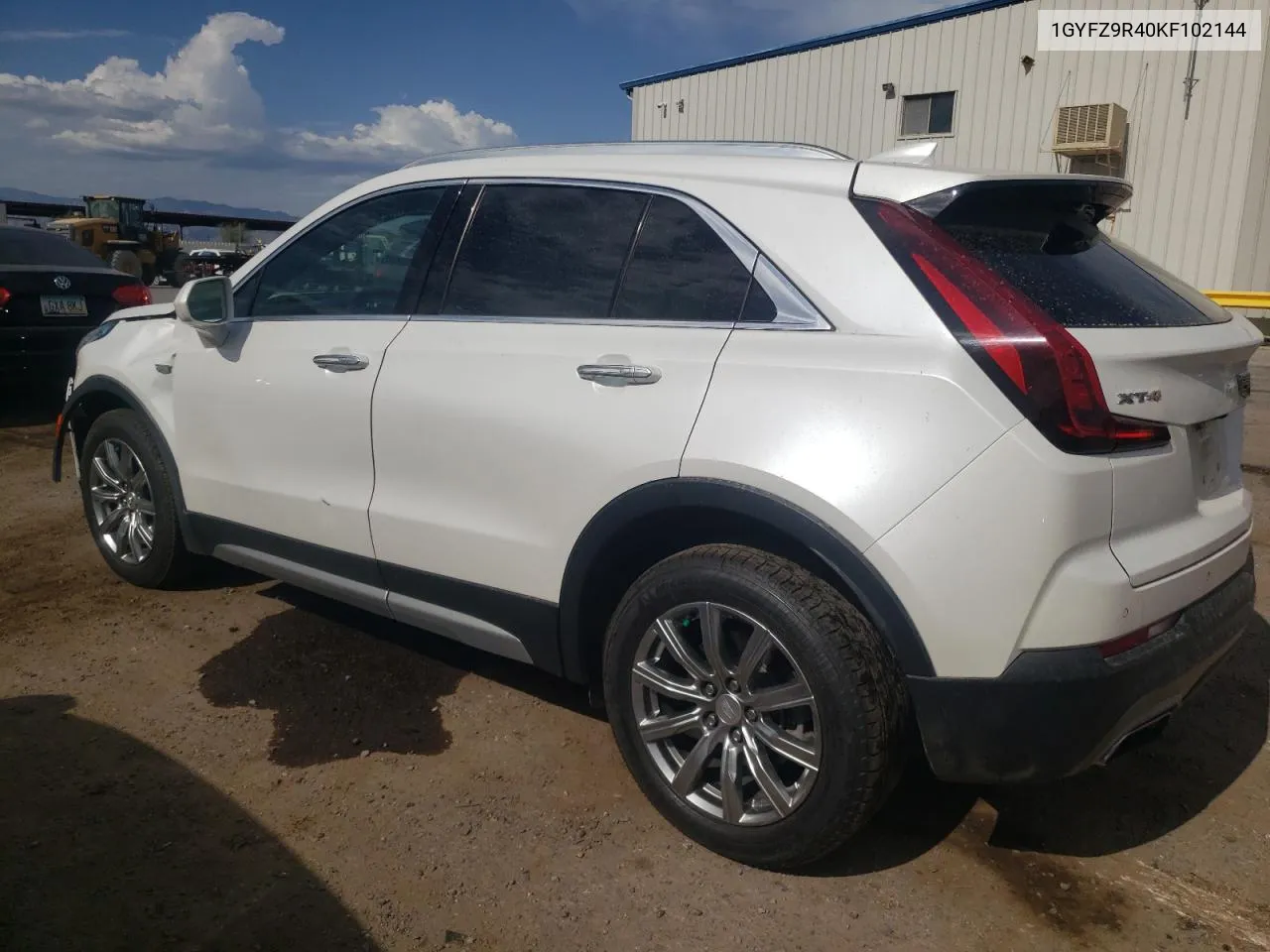 2019 Cadillac Xt4 Luxury VIN: 1GYFZ9R40KF102144 Lot: 74223344