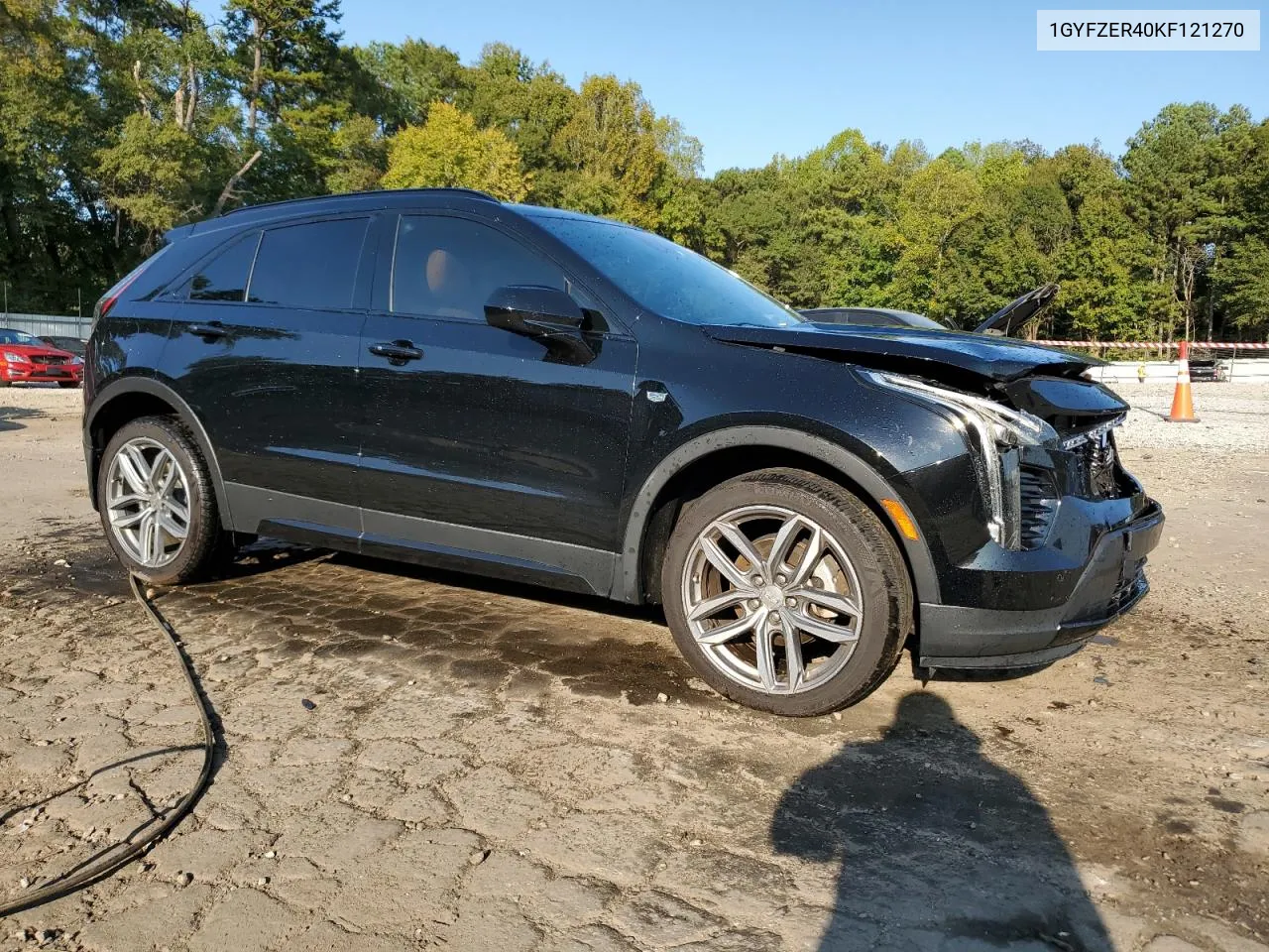 2019 Cadillac Xt4 Sport VIN: 1GYFZER40KF121270 Lot: 75605394