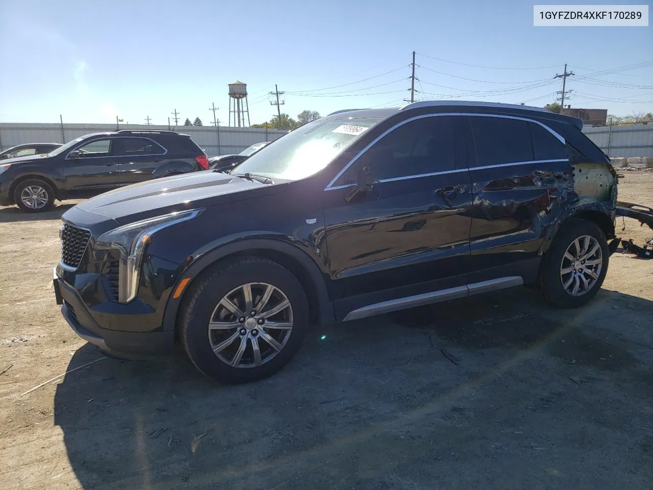 2019 Cadillac Xt4 Premium Luxury VIN: 1GYFZDR4XKF170289 Lot: 75809964