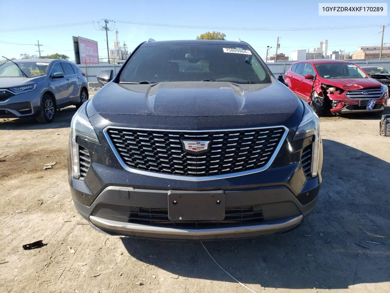 2019 Cadillac Xt4 Premium Luxury VIN: 1GYFZDR4XKF170289 Lot: 75809964