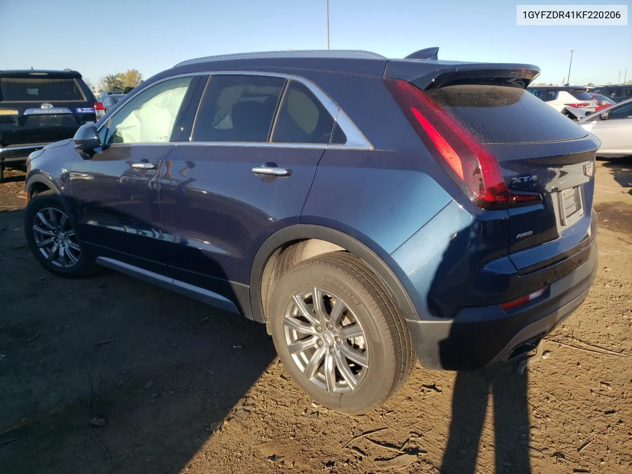 2019 Cadillac Xt4 Premium Luxury VIN: 1GYFZDR41KF220206 Lot: 76062374