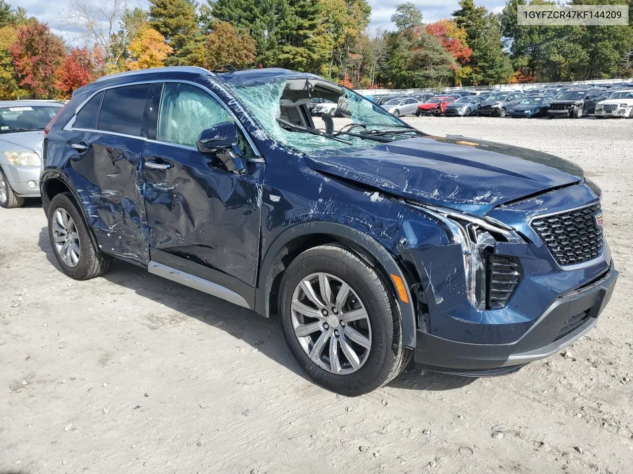 2019 Cadillac Xt4 Premium Luxury VIN: 1GYFZCR47KF144209 Lot: 76547294