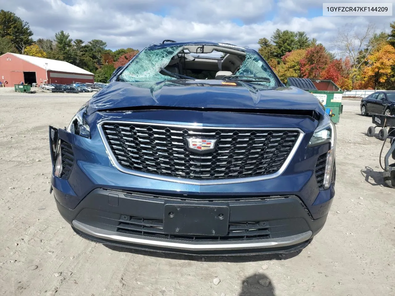 2019 Cadillac Xt4 Premium Luxury VIN: 1GYFZCR47KF144209 Lot: 76547294