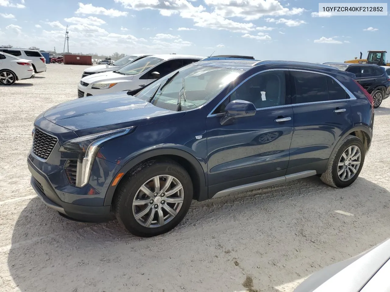 2019 Cadillac Xt4 Premium Luxury VIN: 1GYFZCR40KF212852 Lot: 76832004