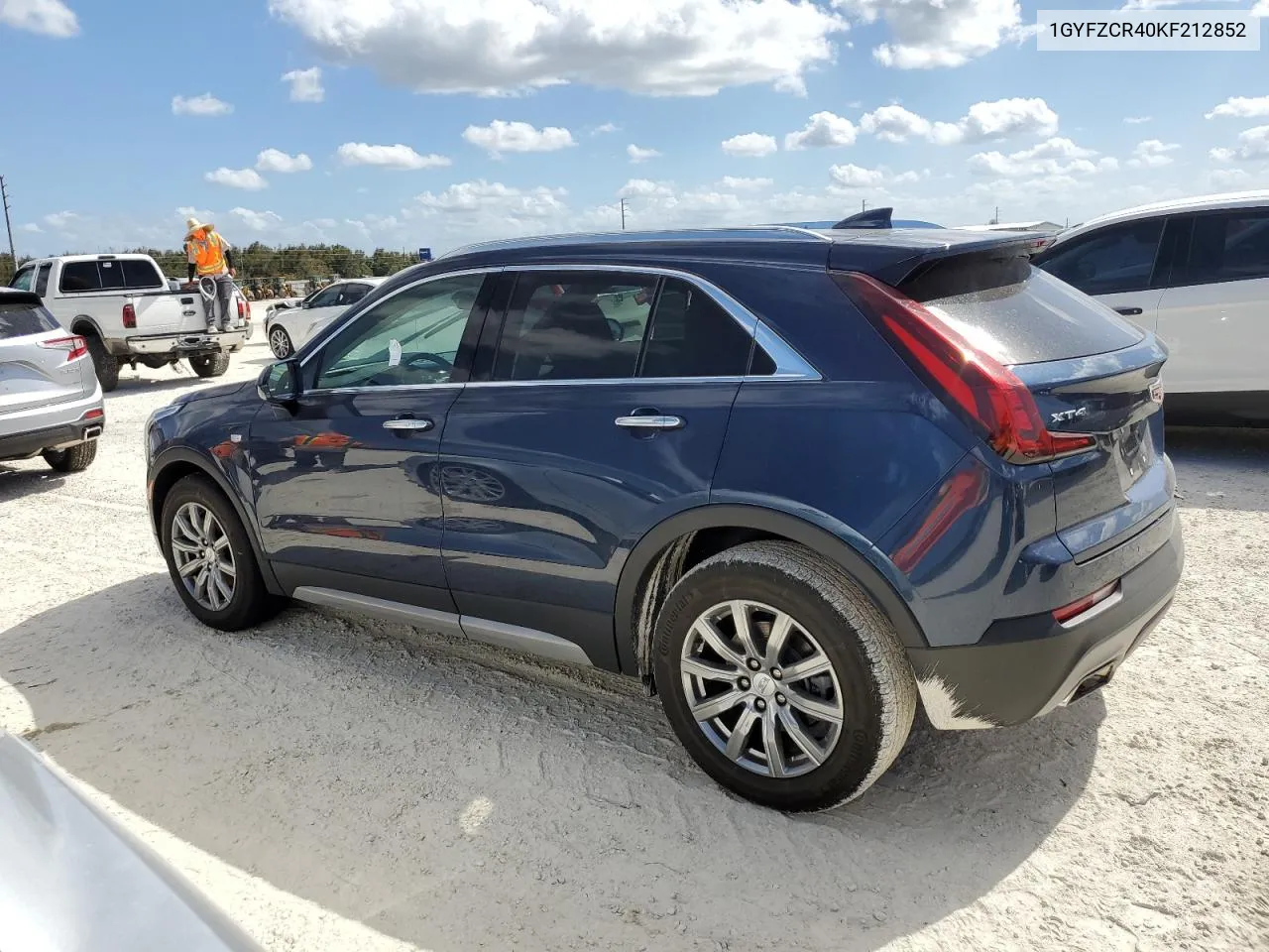 2019 Cadillac Xt4 Premium Luxury VIN: 1GYFZCR40KF212852 Lot: 76832004