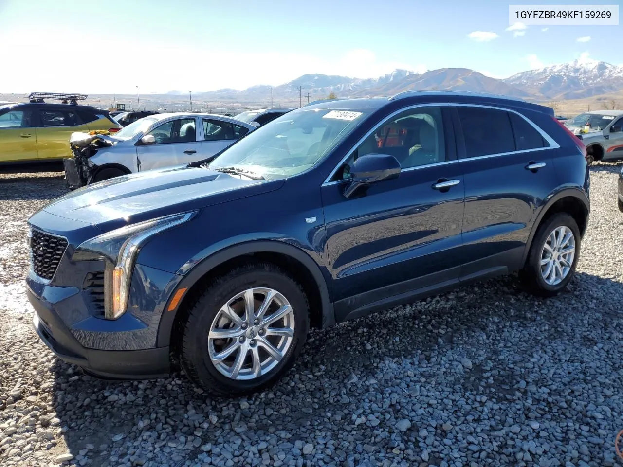 2019 Cadillac Xt4 Luxury VIN: 1GYFZBR49KF159269 Lot: 77130474