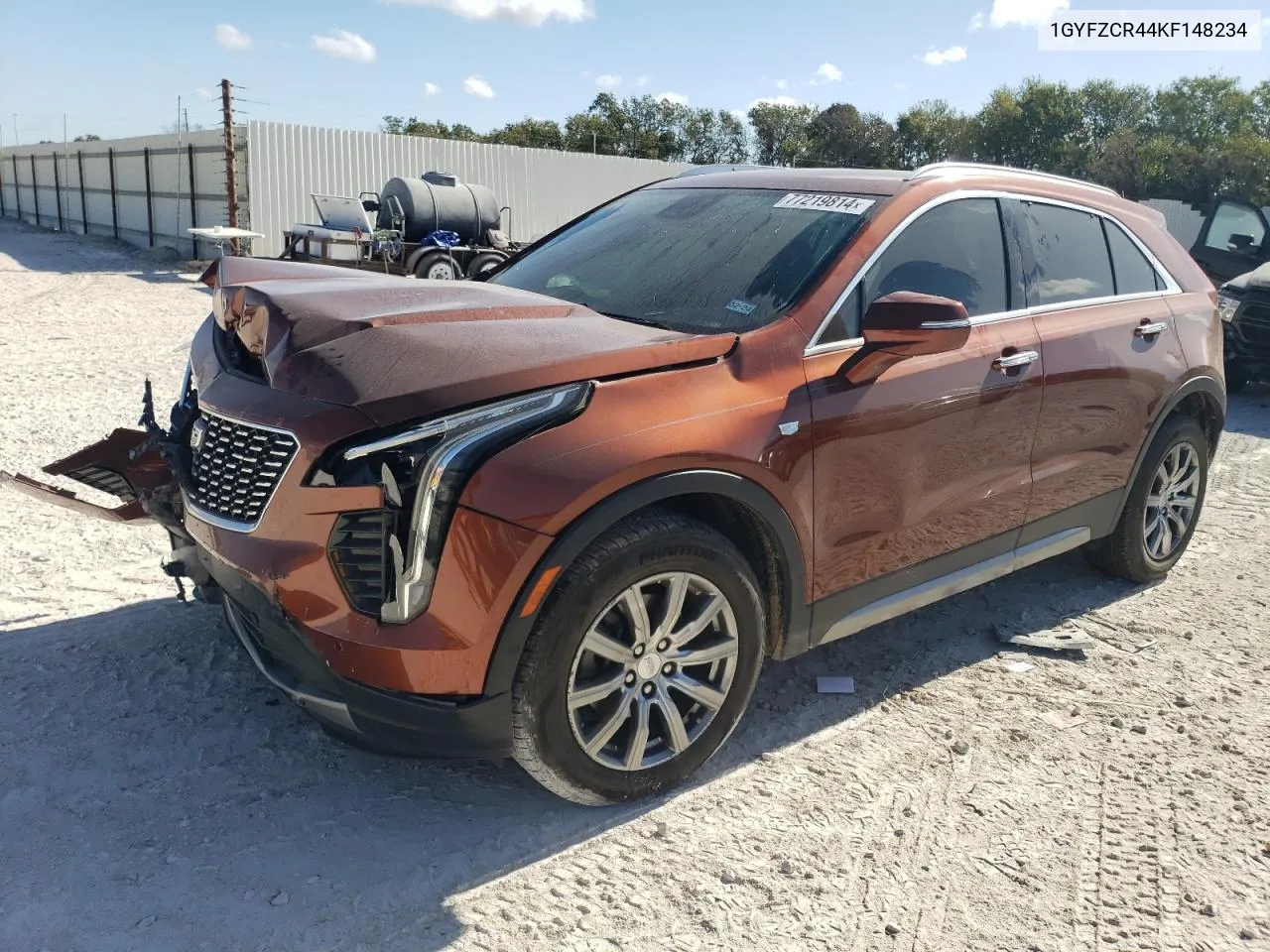 2019 Cadillac Xt4 Premium Luxury VIN: 1GYFZCR44KF148234 Lot: 77219814