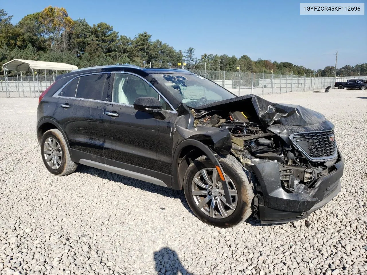 2019 Cadillac Xt4 Premium Luxury VIN: 1GYFZCR45KF112696 Lot: 77702344