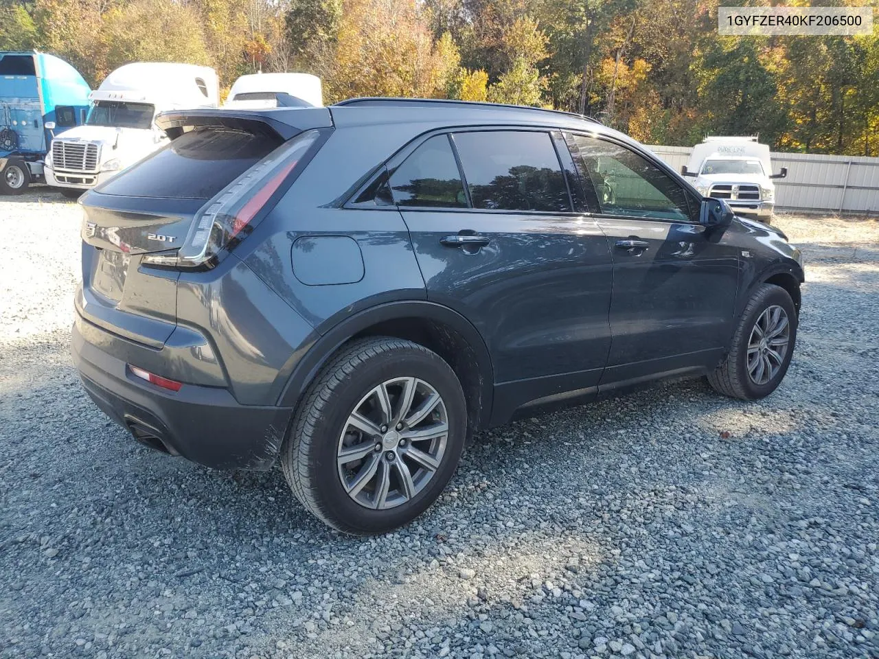 2019 Cadillac Xt4 Sport VIN: 1GYFZER40KF206500 Lot: 77986694