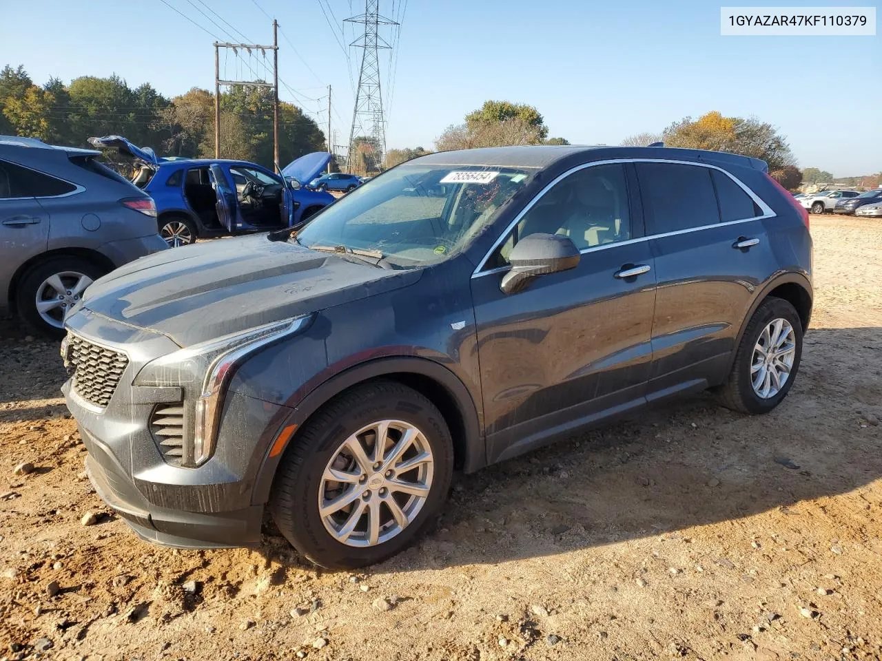 2019 Cadillac Xt4 Luxury VIN: 1GYAZAR47KF110379 Lot: 78356454