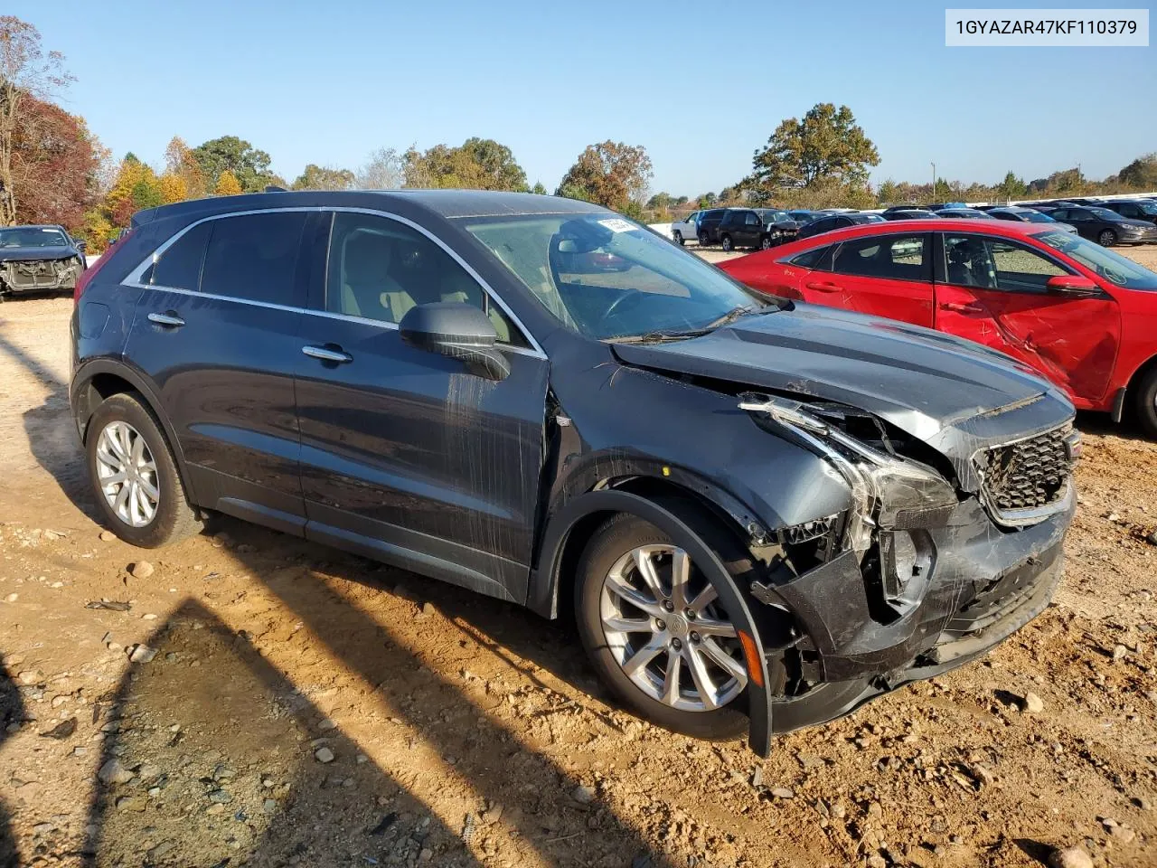 2019 Cadillac Xt4 Luxury VIN: 1GYAZAR47KF110379 Lot: 78356454