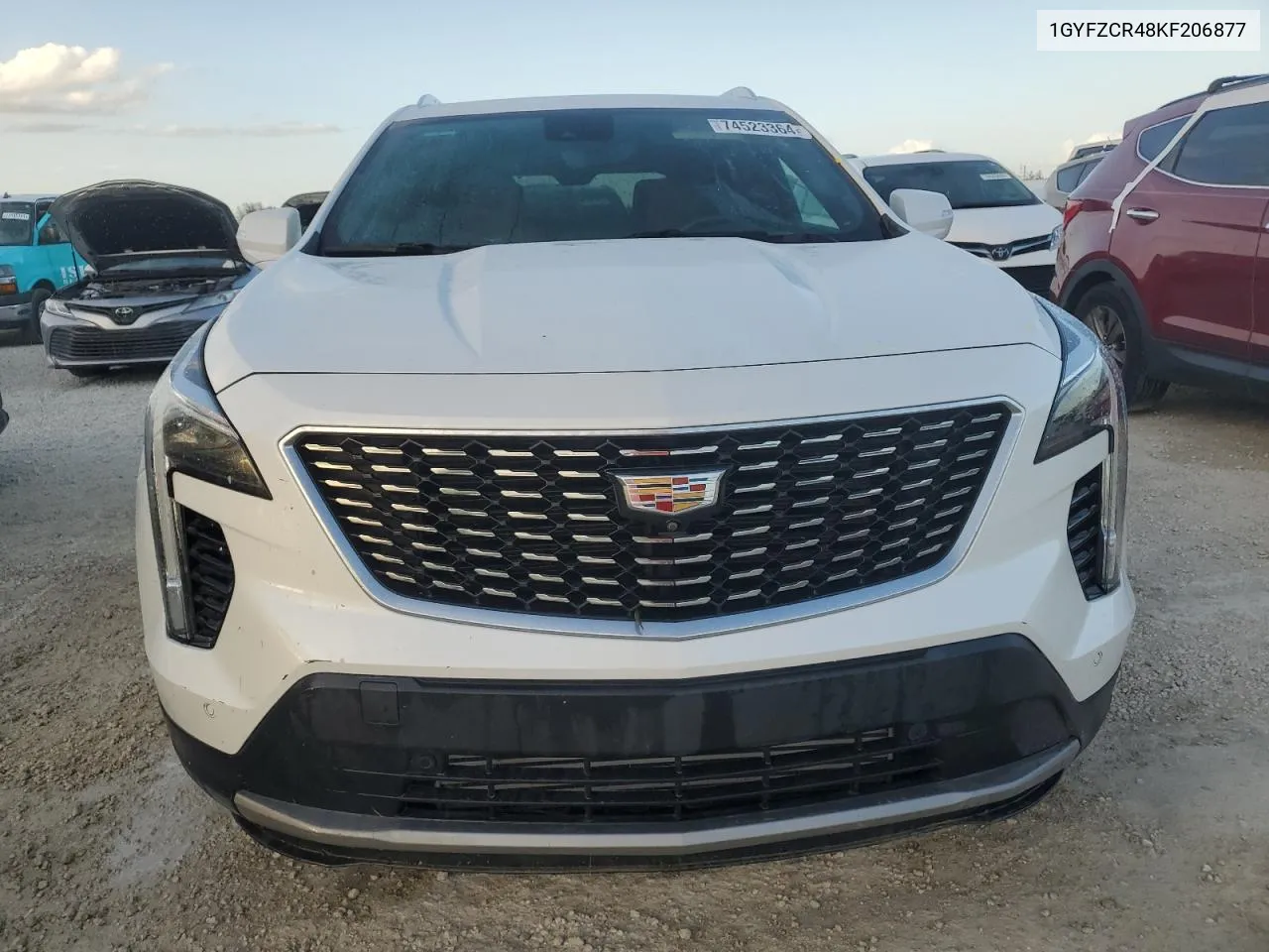 2019 Cadillac Xt4 Premium Luxury VIN: 1GYFZCR48KF206877 Lot: 78760424