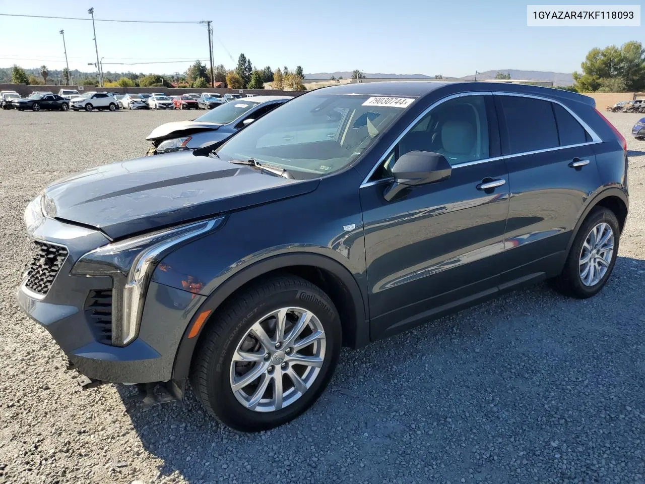 2019 Cadillac Xt4 Luxury VIN: 1GYAZAR47KF118093 Lot: 79030744