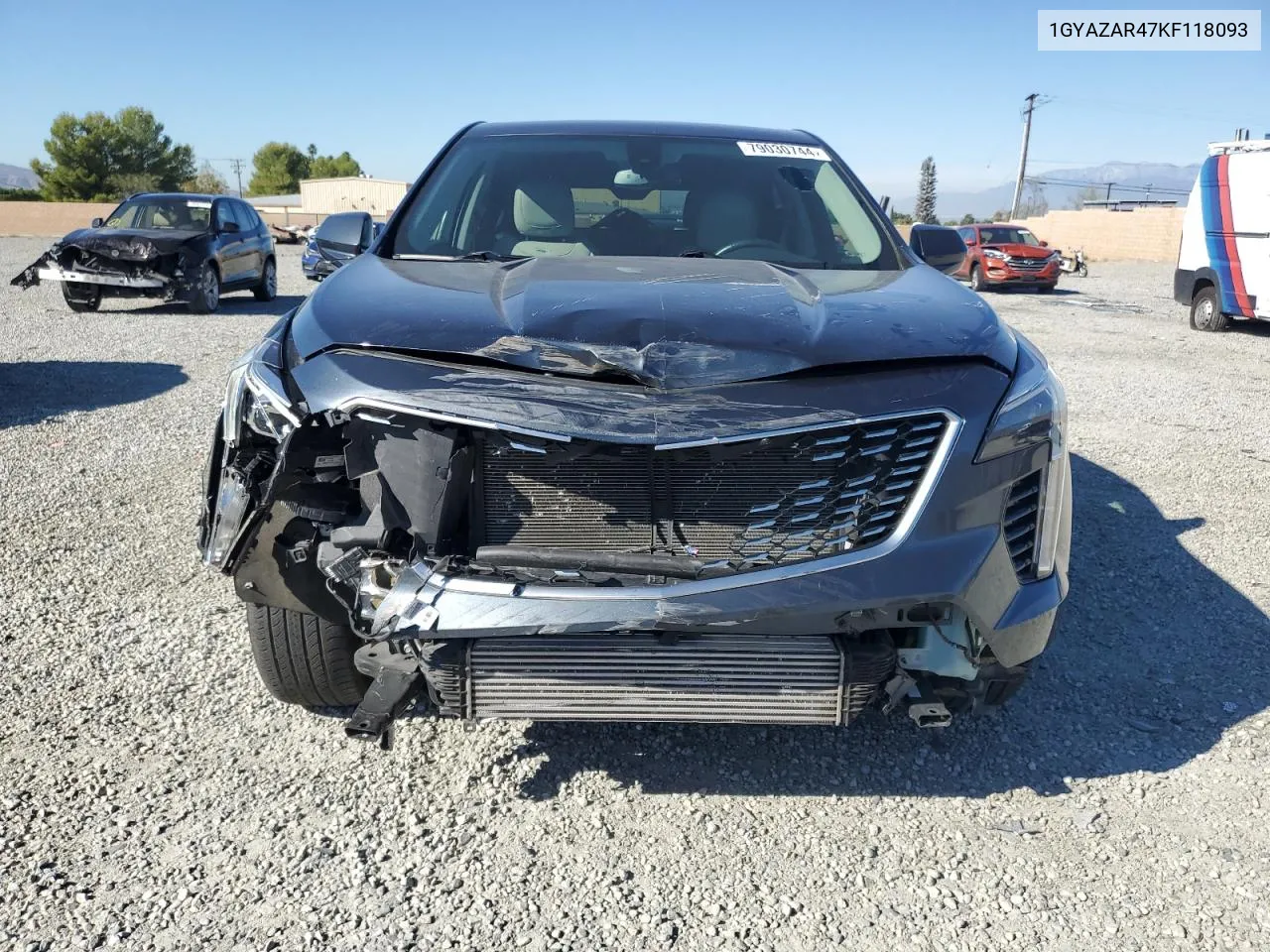 2019 Cadillac Xt4 Luxury VIN: 1GYAZAR47KF118093 Lot: 79030744