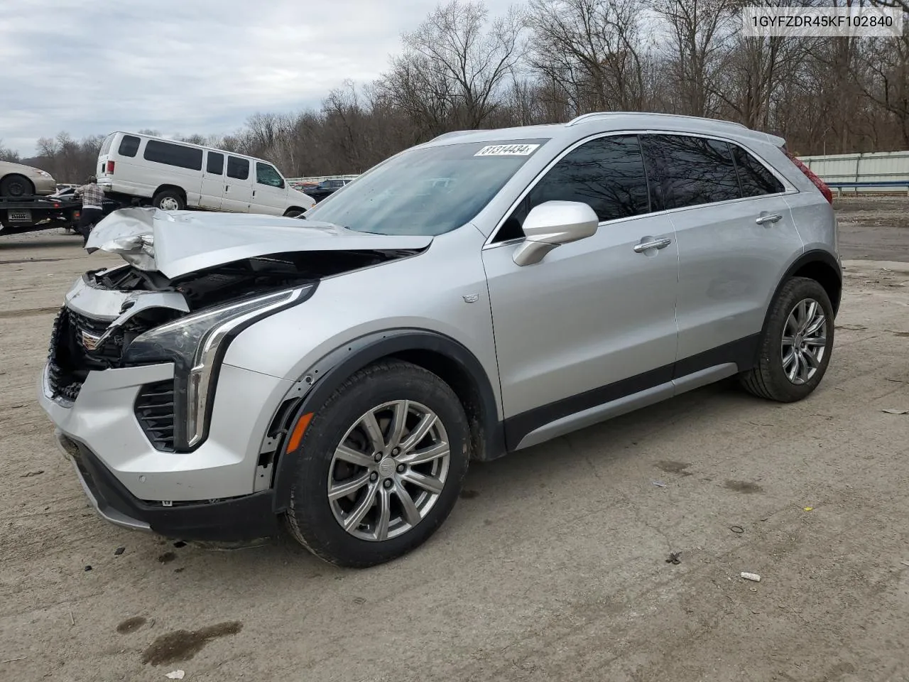 2019 Cadillac Xt4 Premium Luxury VIN: 1GYFZDR45KF102840 Lot: 81314434