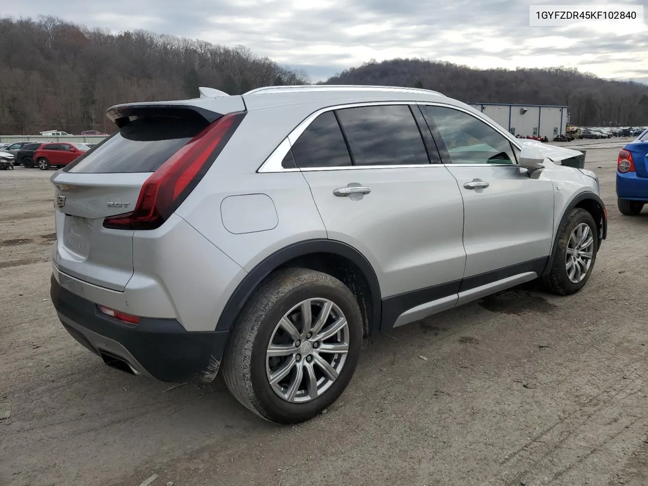 2019 Cadillac Xt4 Premium Luxury VIN: 1GYFZDR45KF102840 Lot: 81314434