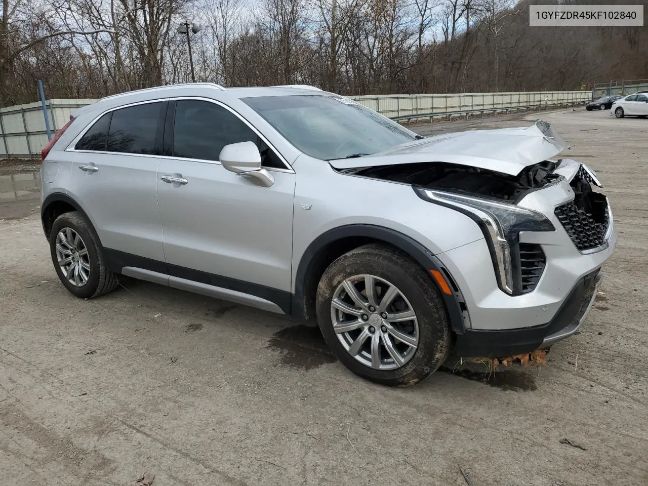 2019 Cadillac Xt4 Premium Luxury VIN: 1GYFZDR45KF102840 Lot: 81314434