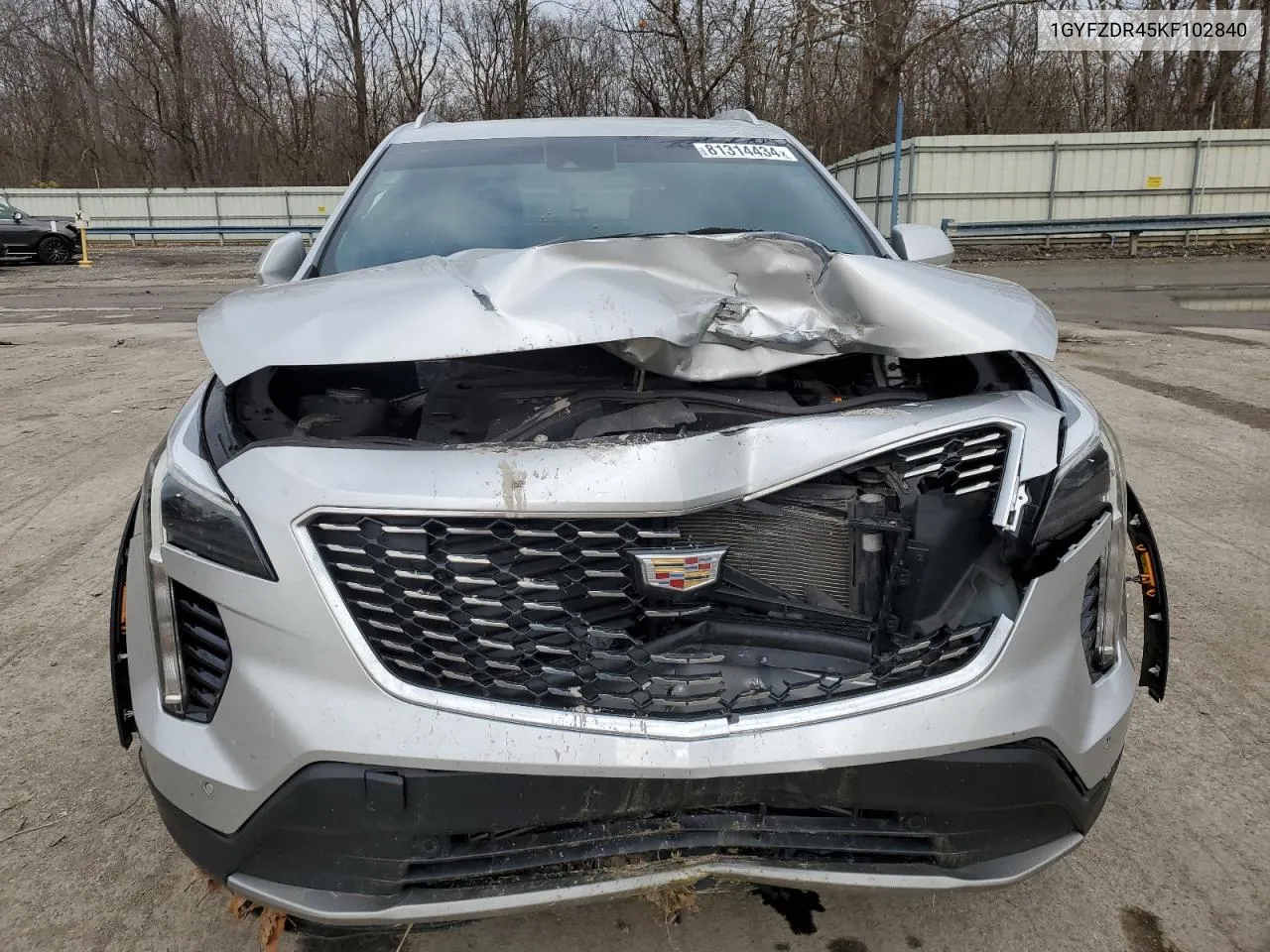 2019 Cadillac Xt4 Premium Luxury VIN: 1GYFZDR45KF102840 Lot: 81314434