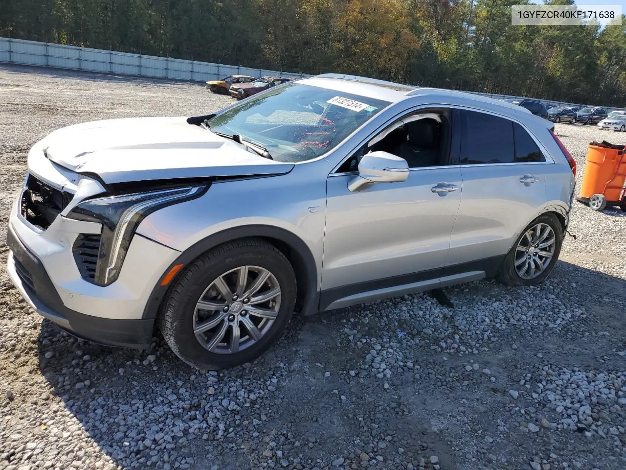 2019 Cadillac Xt4 Premium Luxury VIN: 1GYFZCR40KF171638 Lot: 81327514