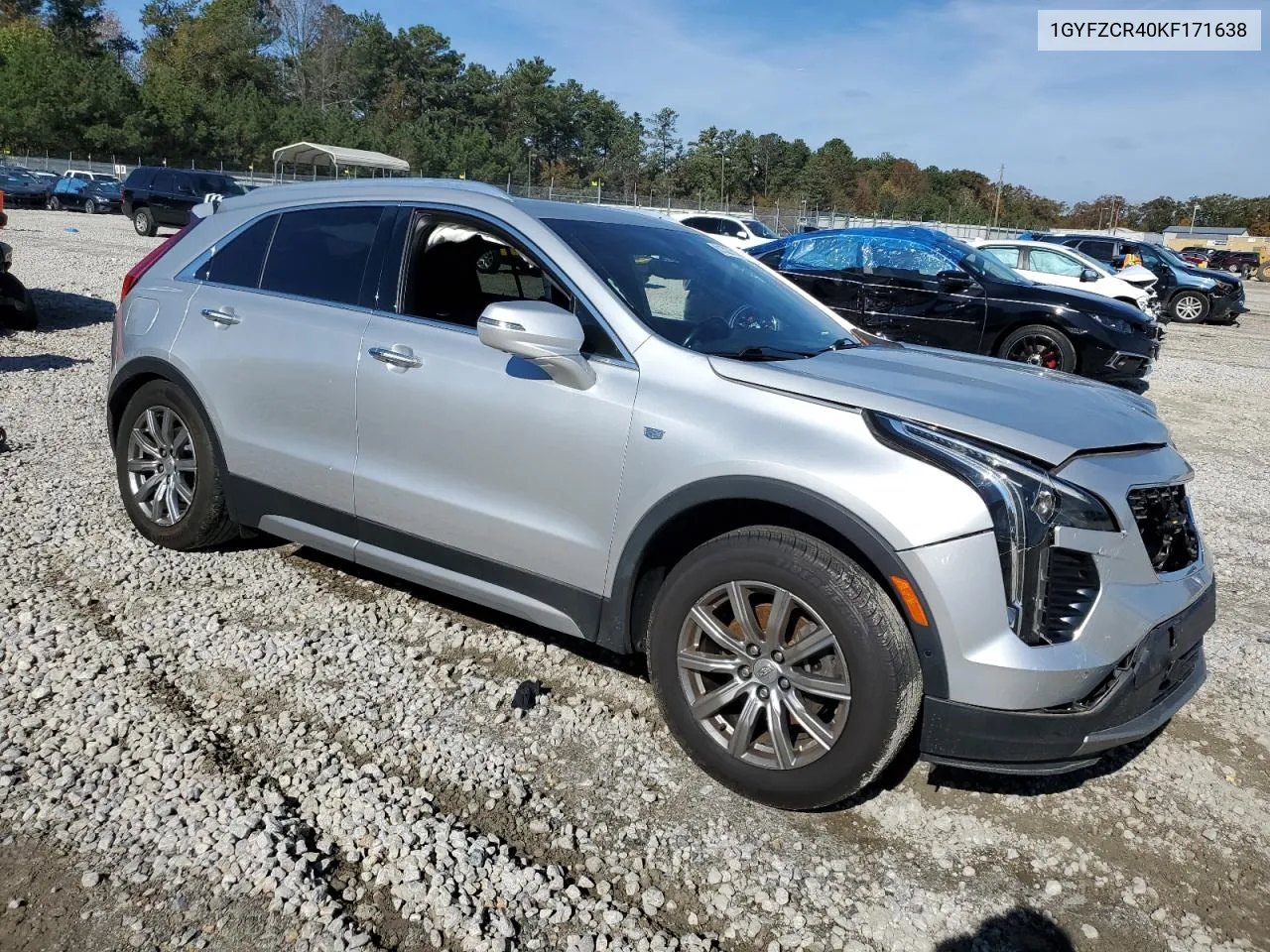 2019 Cadillac Xt4 Premium Luxury VIN: 1GYFZCR40KF171638 Lot: 81327514