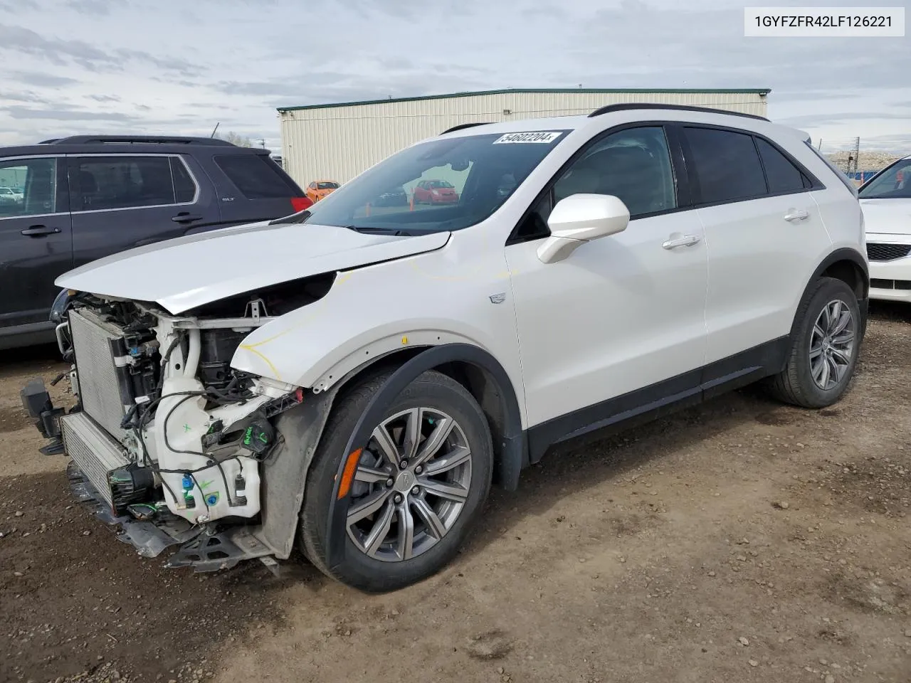 2020 Cadillac Xt4 Sport VIN: 1GYFZFR42LF126221 Lot: 54602204