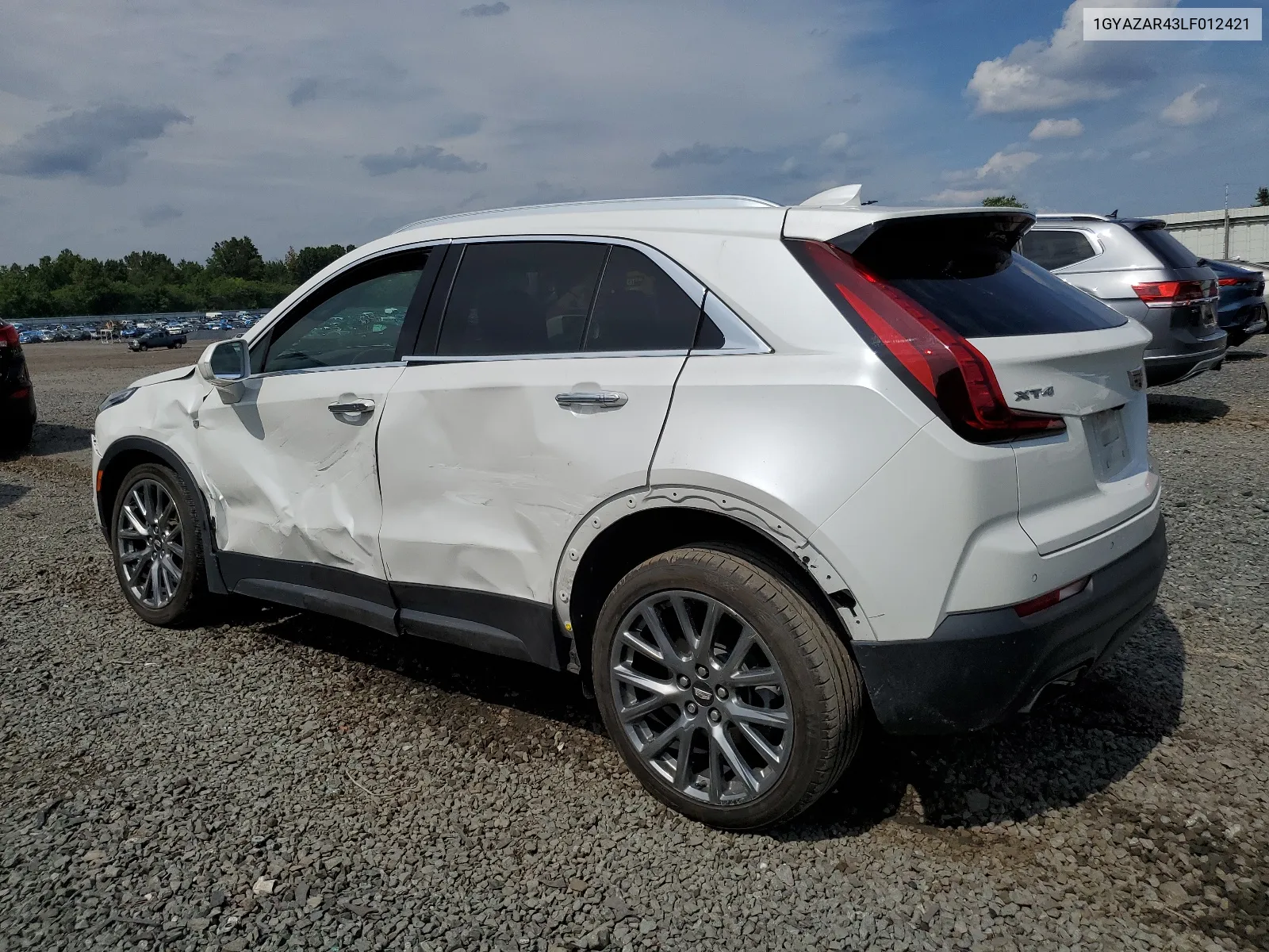 2020 Cadillac Xt4 Luxury VIN: 1GYAZAR43LF012421 Lot: 63565564