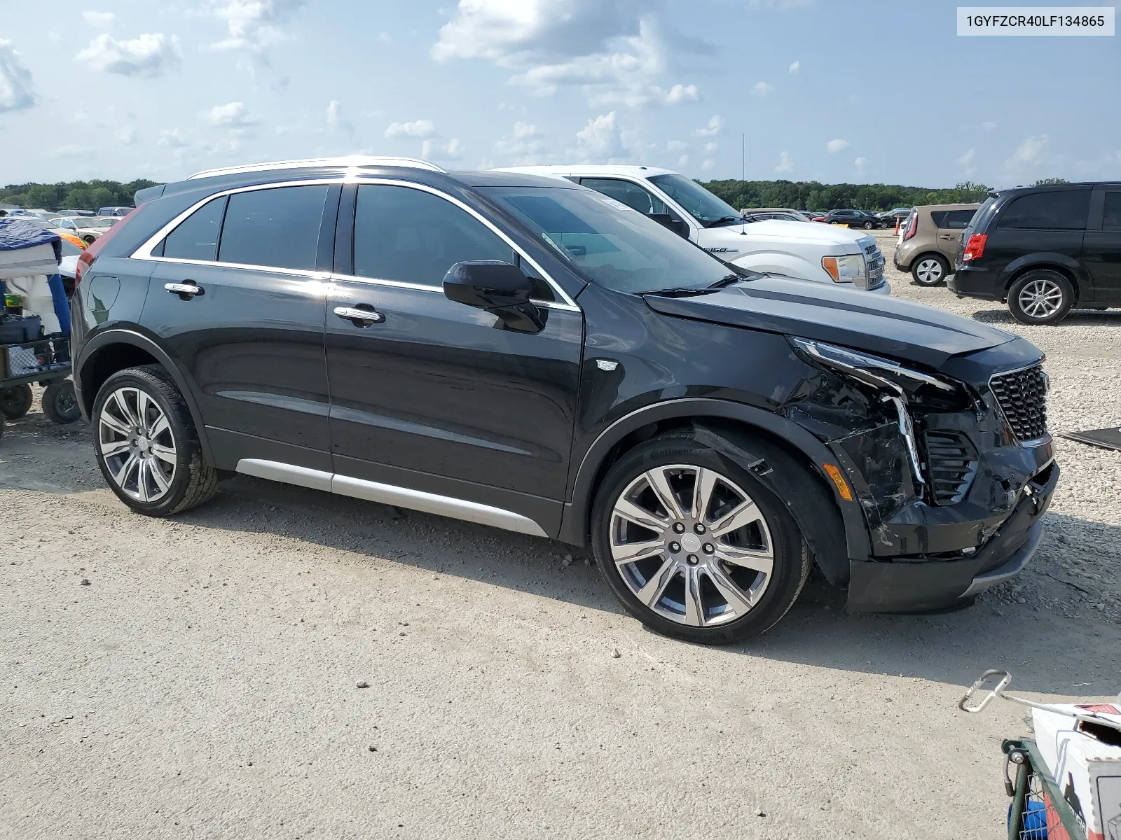 2020 Cadillac Xt4 Premium Luxury VIN: 1GYFZCR40LF134865 Lot: 64141904