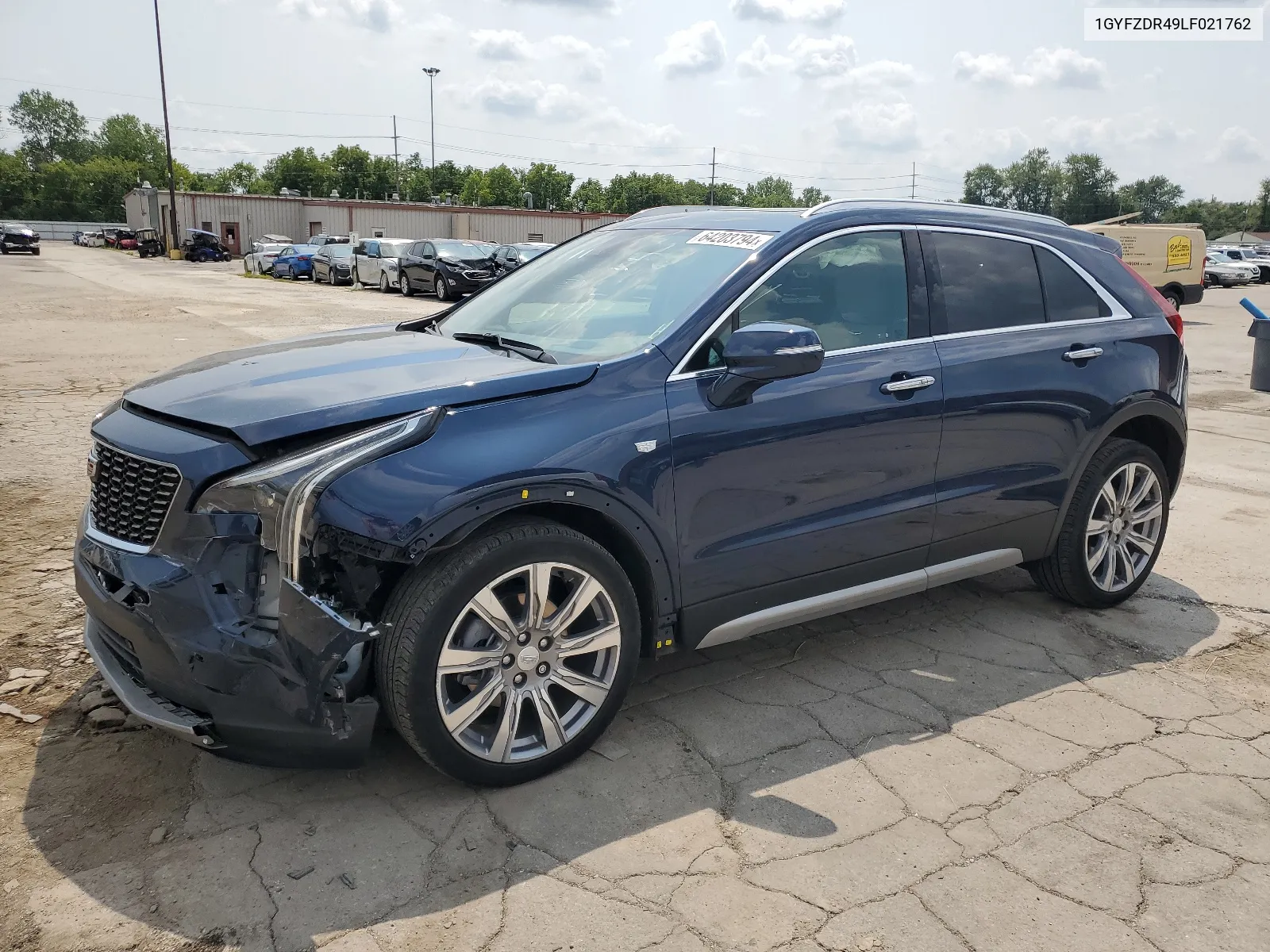 1GYFZDR49LF021762 2020 Cadillac Xt4 Premium Luxury