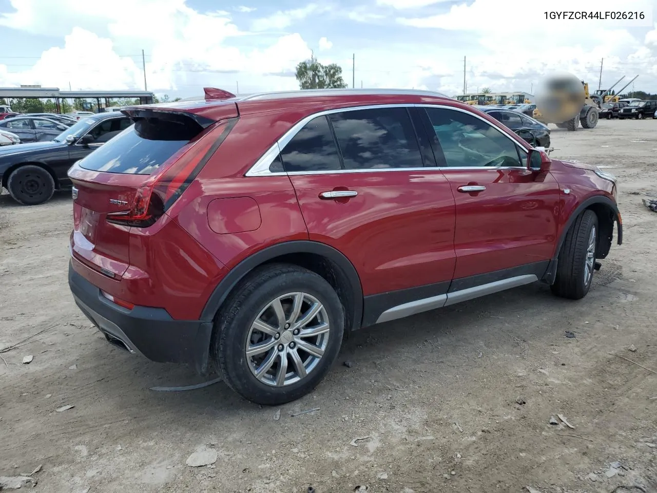 1GYFZCR44LF026216 2020 Cadillac Xt4 Premium Luxury