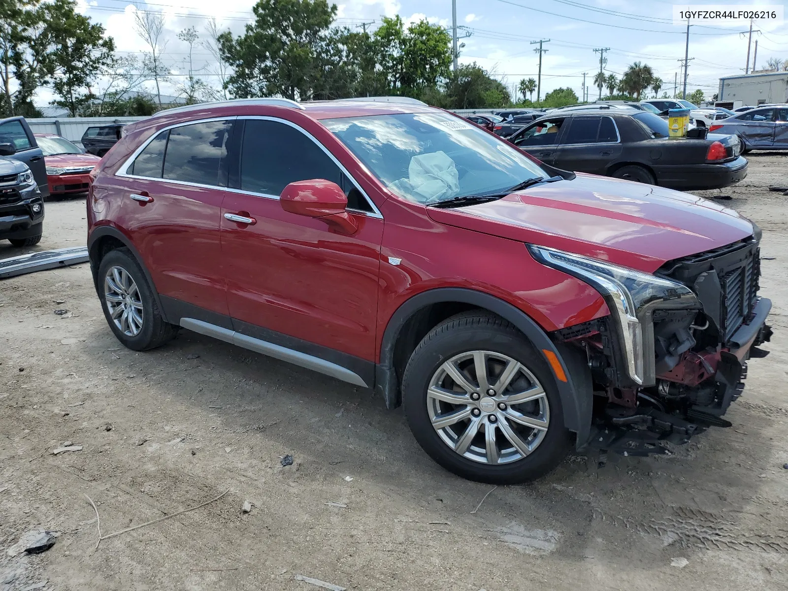 1GYFZCR44LF026216 2020 Cadillac Xt4 Premium Luxury