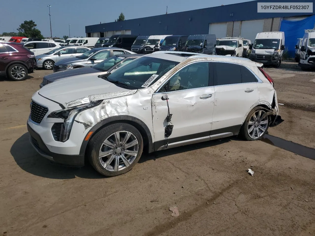 1GYFZDR48LF052307 2020 Cadillac Xt4 Premium Luxury