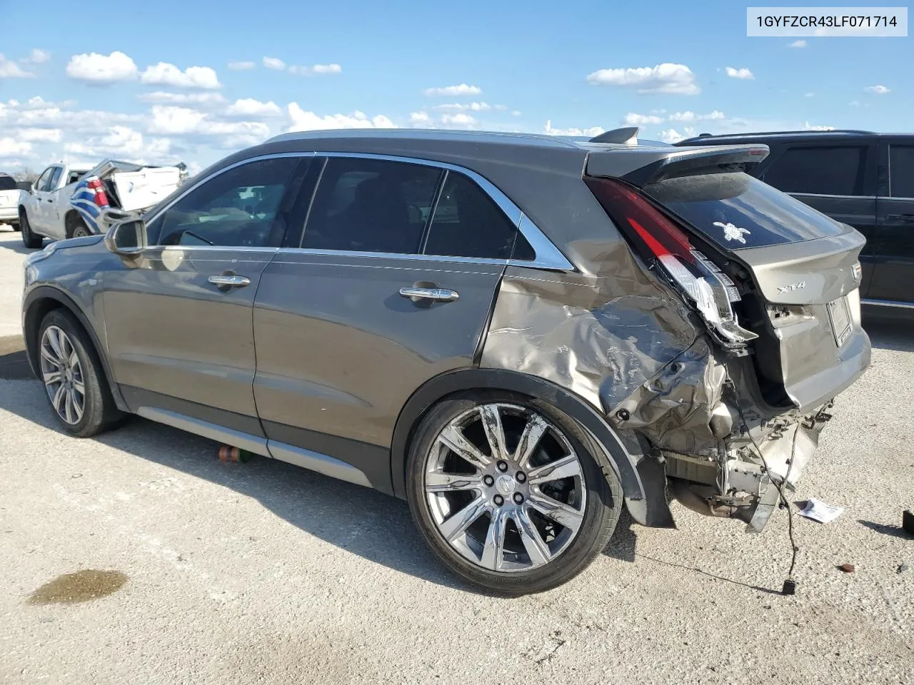 2020 Cadillac Xt4 Premium Luxury VIN: 1GYFZCR43LF071714 Lot: 69308764