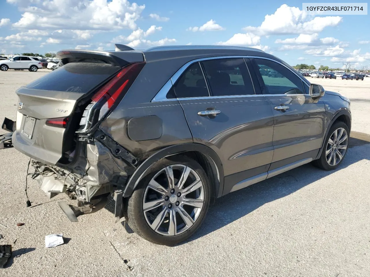 2020 Cadillac Xt4 Premium Luxury VIN: 1GYFZCR43LF071714 Lot: 69308764