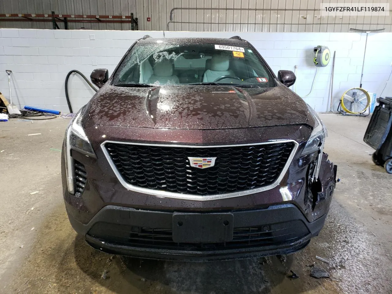 2020 Cadillac Xt4 Sport VIN: 1GYFZFR41LF119874 Lot: 69501764