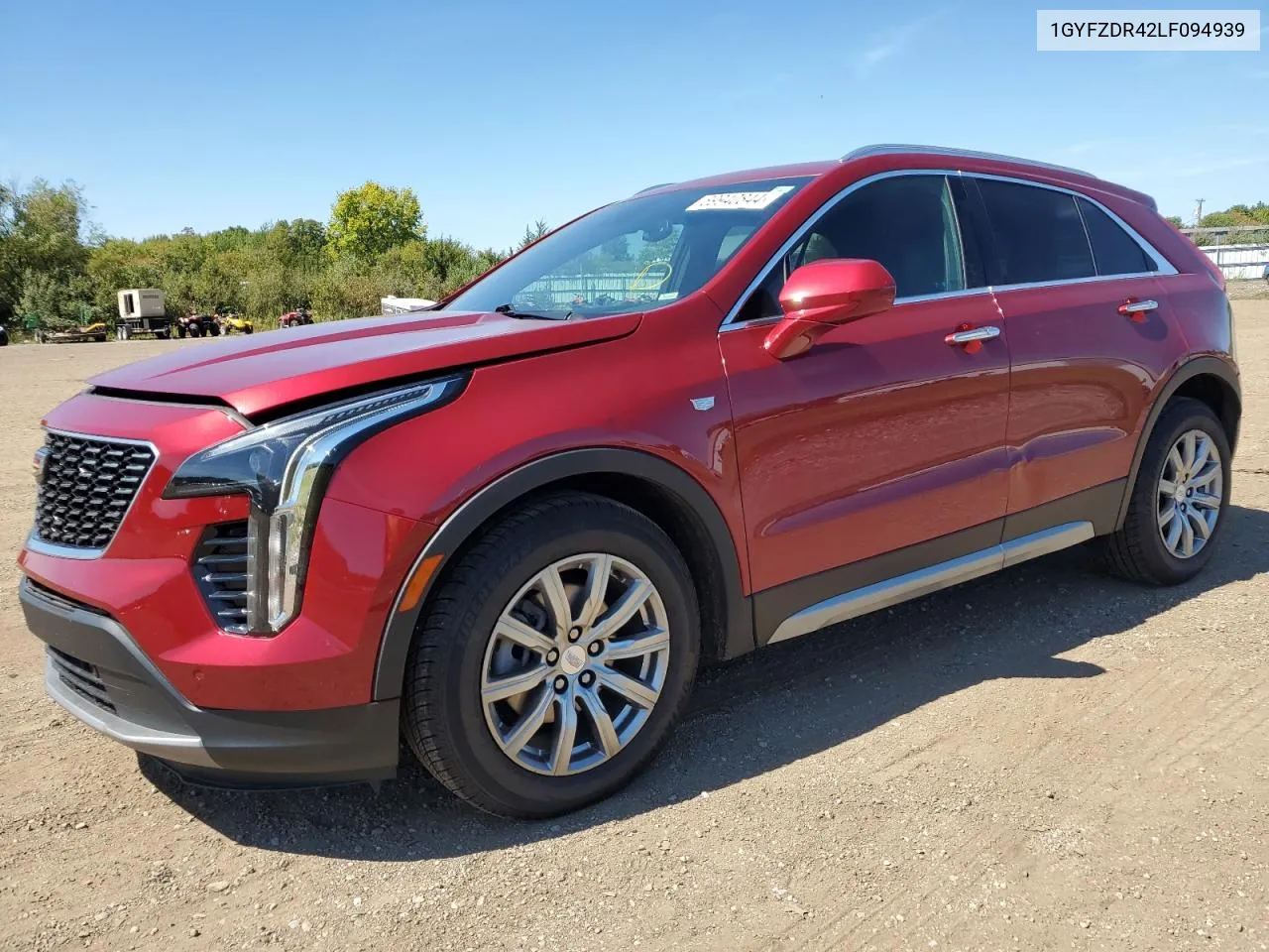 1GYFZDR42LF094939 2020 Cadillac Xt4 Premium Luxury