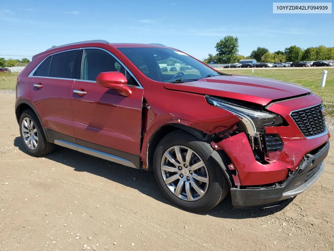 1GYFZDR42LF094939 2020 Cadillac Xt4 Premium Luxury