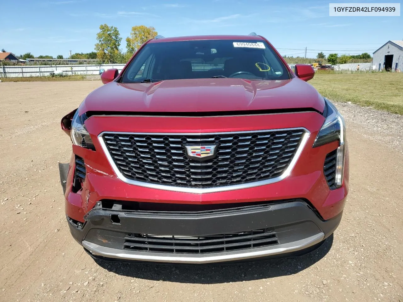 1GYFZDR42LF094939 2020 Cadillac Xt4 Premium Luxury